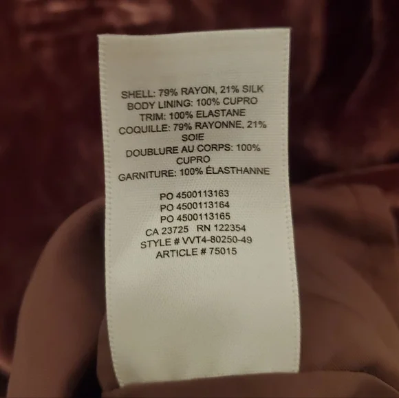 Wilfred Novella Velvet Dress - Picture 9 of 9